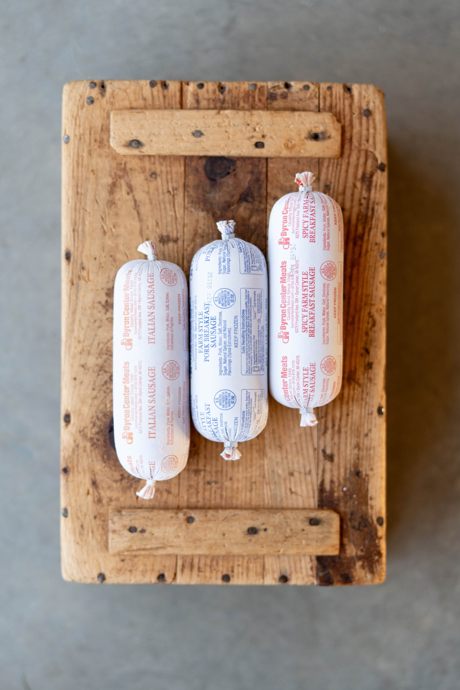 Mild Pork Sausage Box - 40 lbs